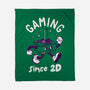 Gaming Since 2D-None-Fleece-Blanket-rocketman_art