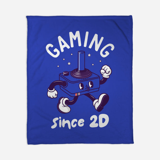 Gaming Since 2D-None-Fleece-Blanket-rocketman_art