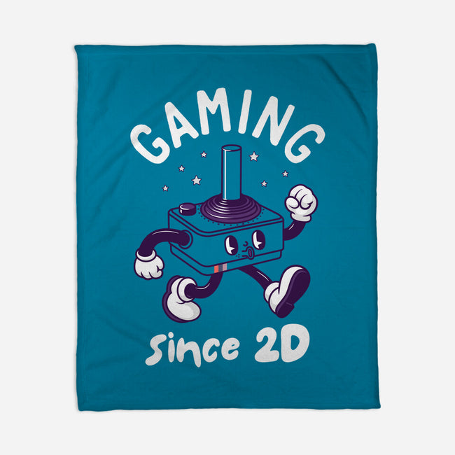 Gaming Since 2D-None-Fleece-Blanket-rocketman_art