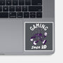 Gaming Since 2D-None-Glossy-Sticker-rocketman_art