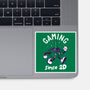 Gaming Since 2D-None-Glossy-Sticker-rocketman_art
