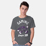 Gaming Since 2D-Mens-Basic-Tee-rocketman_art