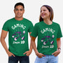 Gaming Since 2D-Unisex-Basic-Tee-rocketman_art