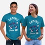 Gaming Since 2D-Unisex-Basic-Tee-rocketman_art