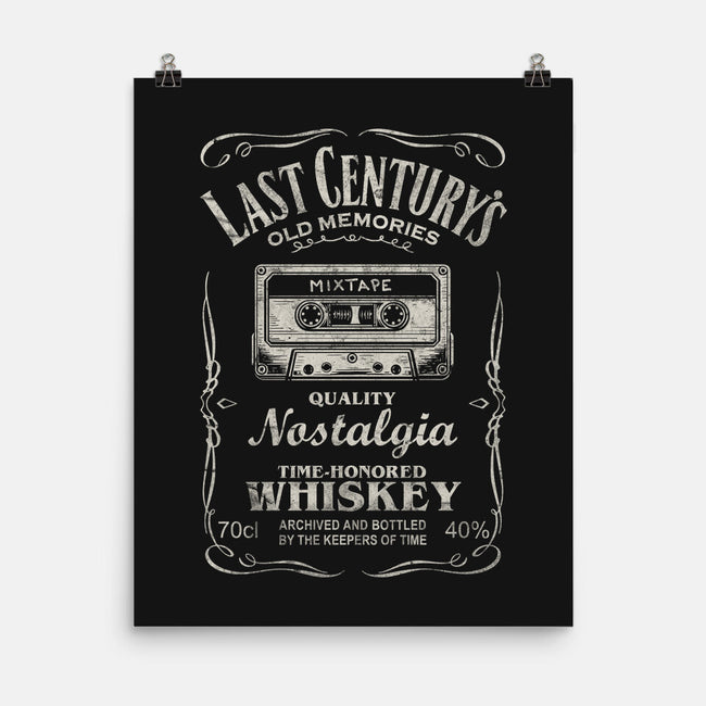Last Century's Whiskey-None-Matte-Poster-NMdesign