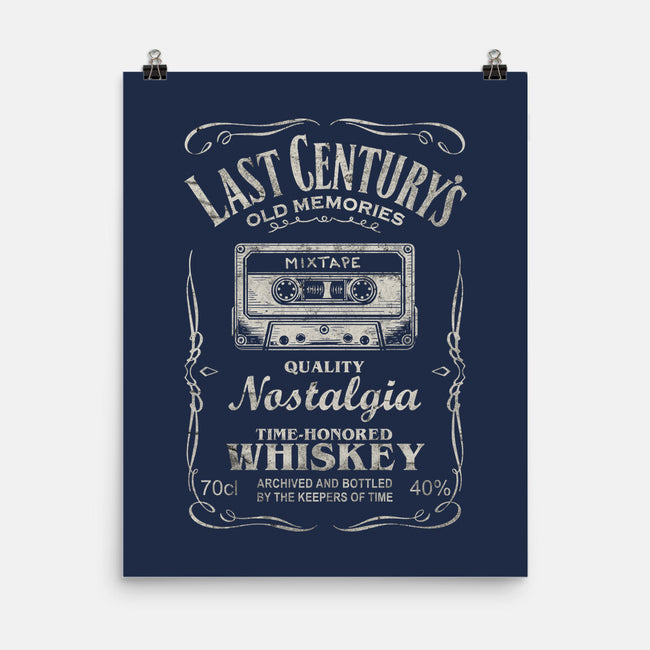 Last Century's Whiskey-None-Matte-Poster-NMdesign