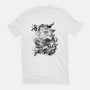 Ship Sea Ink-Womens-Fitted-Tee-fanfabio