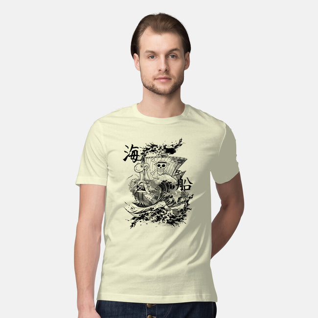 Ship Sea Ink-Mens-Premium-Tee-fanfabio