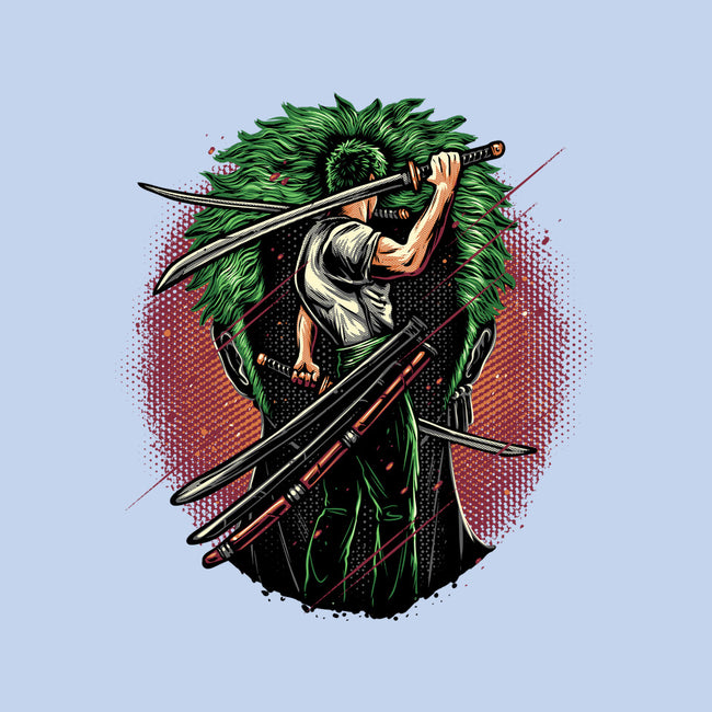 Swordsman Of The Seas-None-Fleece-Blanket-glitchygorilla