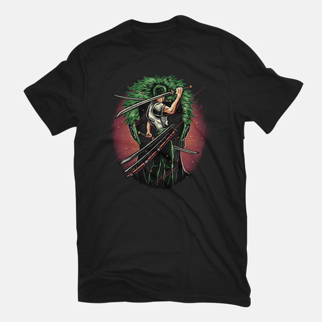 Swordsman Of The Seas-Youth-Basic-Tee-glitchygorilla