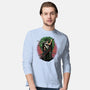 Swordsman Of The Seas-Mens-Long Sleeved-Tee-glitchygorilla