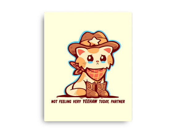 Not Feeling Very Yeehaw
