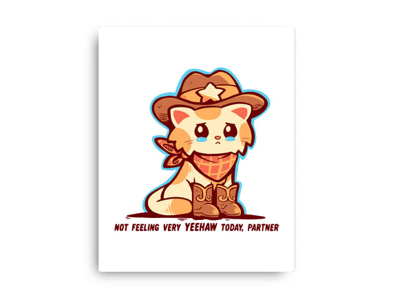 Not Feeling Very Yeehaw