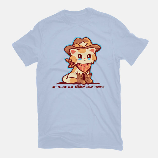 Not Feeling Very Yeehaw-Womens-Fitted-Tee-TechraNova