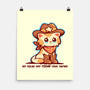 Not Feeling Very Yeehaw-None-Matte-Poster-TechraNova