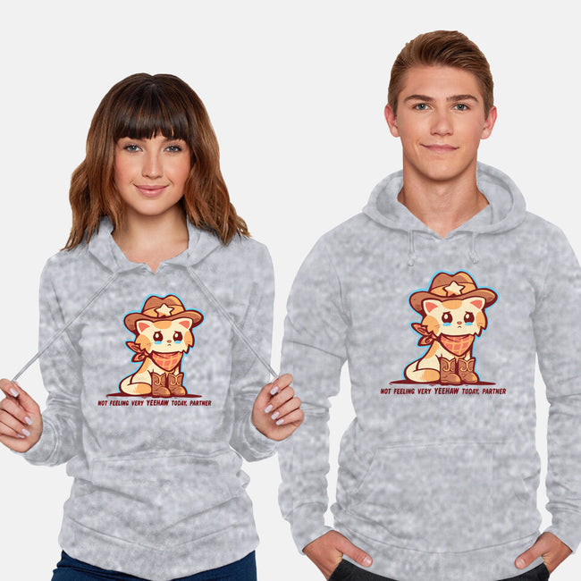 Not Feeling Very Yeehaw-Unisex-Pullover-Sweatshirt-TechraNova