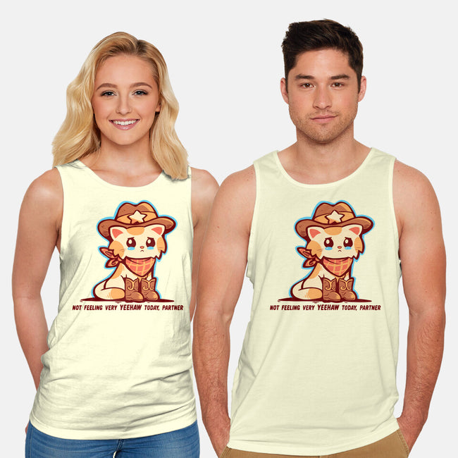 Not Feeling Very Yeehaw-Unisex-Basic-Tank-TechraNova