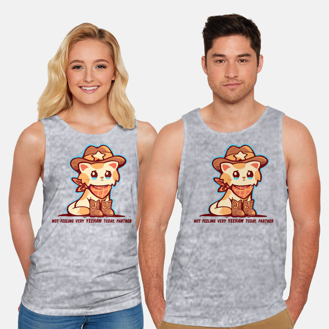 Not Feeling Very Yeehaw-Unisex-Basic-Tank-TechraNova