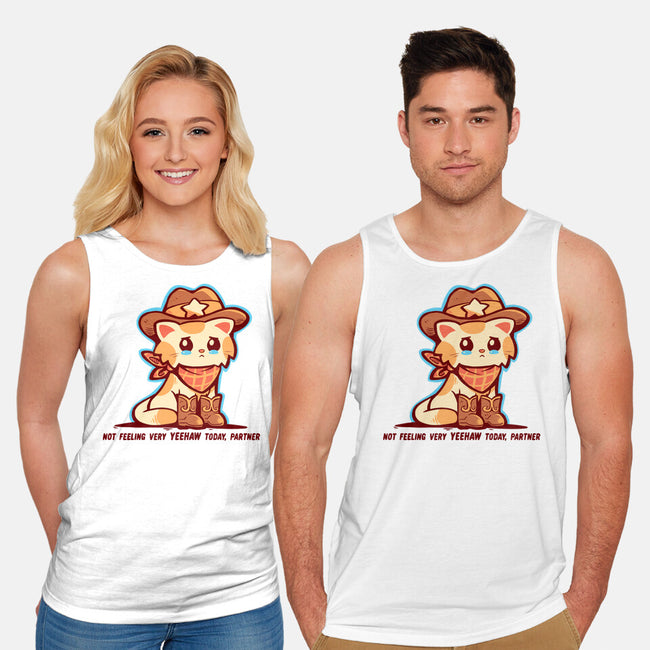 Not Feeling Very Yeehaw-Unisex-Basic-Tank-TechraNova