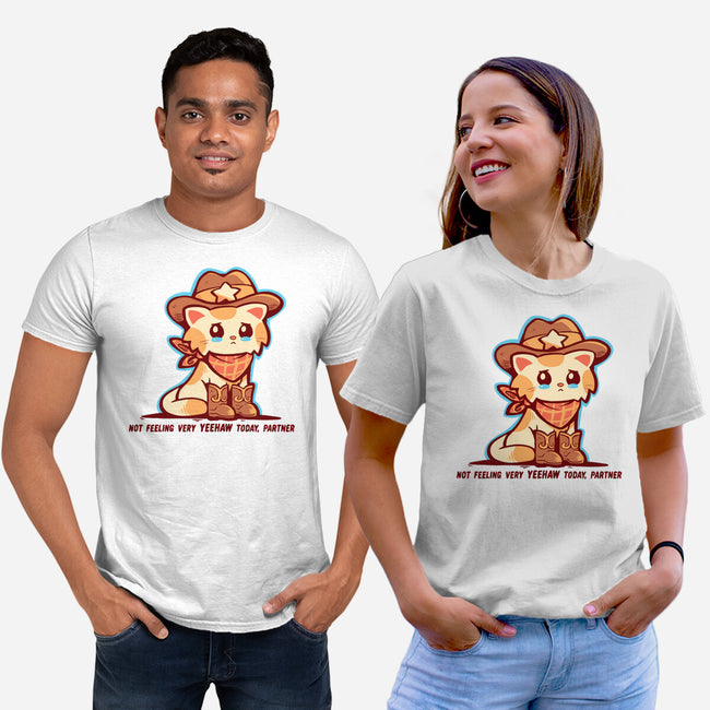 Not Feeling Very Yeehaw-Unisex-Basic-Tee-TechraNova
