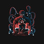 The Shadow Of The Octopus-Womens-Fitted-Tee-zascanauta