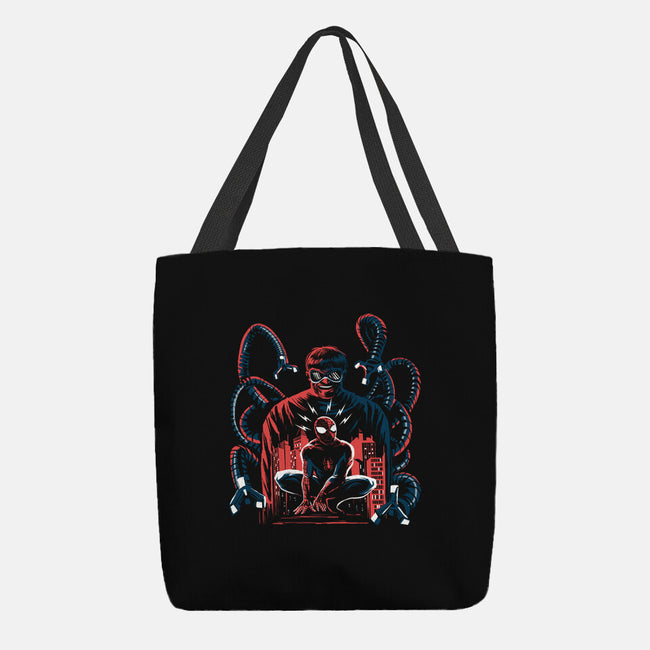 The Shadow Of The Octopus-None-Basic Tote-Bag-zascanauta