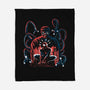 The Shadow Of The Octopus-None-Fleece-Blanket-zascanauta