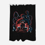 The Shadow Of The Octopus-None-Polyester-Shower Curtain-zascanauta