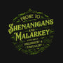 Prone To Shenanigans And Malarkey-Mens-Basic-Tee-kg07