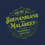 Prone To Shenanigans And Malarkey-Baby-Basic-Tee-kg07