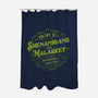 Prone To Shenanigans And Malarkey-None-Polyester-Shower Curtain-kg07