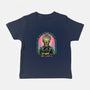 Socially Ack Ack Ackward-Baby-Basic-Tee-glitchygorilla