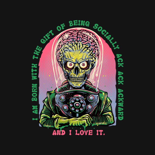 Socially Ack Ack Ackward-Youth-Pullover-Sweatshirt-glitchygorilla