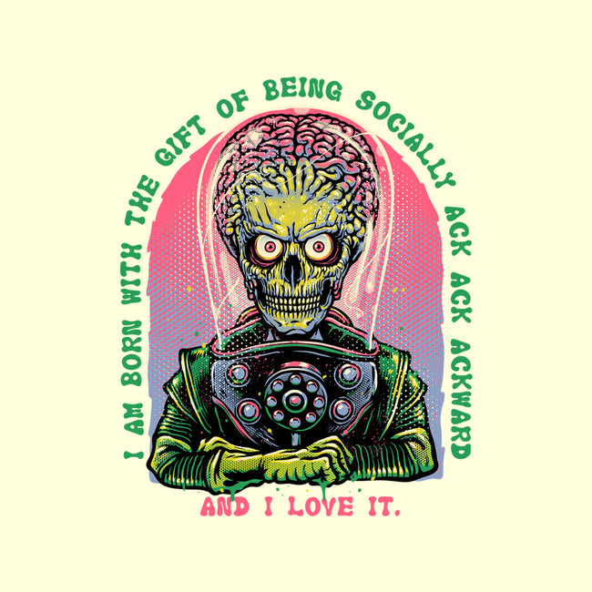 Socially Ack Ack Ackward-None-Drawstring-Bag-glitchygorilla