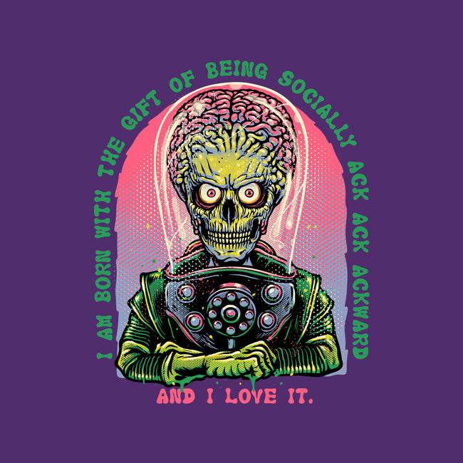 Socially Ack Ack Ackward-Womens-Fitted-Tee-glitchygorilla