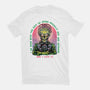 Socially Ack Ack Ackward-Womens-Fitted-Tee-glitchygorilla