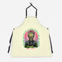 Socially Ack Ack Ackward-Unisex-Kitchen-Apron-glitchygorilla