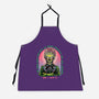 Socially Ack Ack Ackward-Unisex-Kitchen-Apron-glitchygorilla