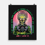 Socially Ack Ack Ackward-None-Matte-Poster-glitchygorilla