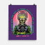 Socially Ack Ack Ackward-None-Matte-Poster-glitchygorilla