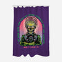 Socially Ack Ack Ackward-None-Polyester-Shower Curtain-glitchygorilla
