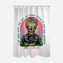 Socially Ack Ack Ackward-None-Polyester-Shower Curtain-glitchygorilla