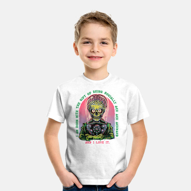 Socially Ack Ack Ackward-Youth-Basic-Tee-glitchygorilla