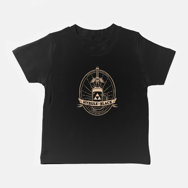 Hyrule Black-Baby-Basic-Tee-Getsousa!