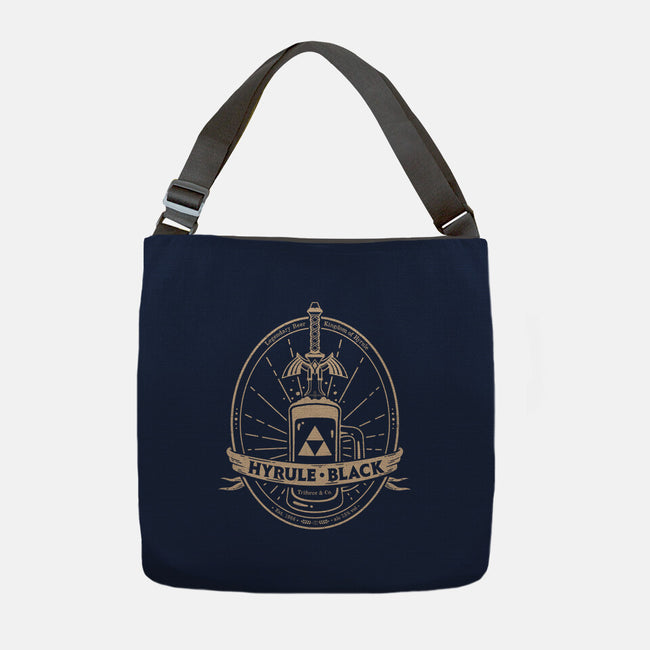 Hyrule Black-None-Adjustable Tote-Bag-Getsousa!