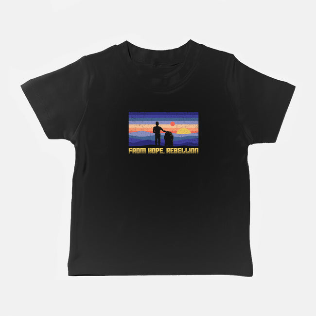 From Hope Rebellion-Baby-Basic-Tee-kg07