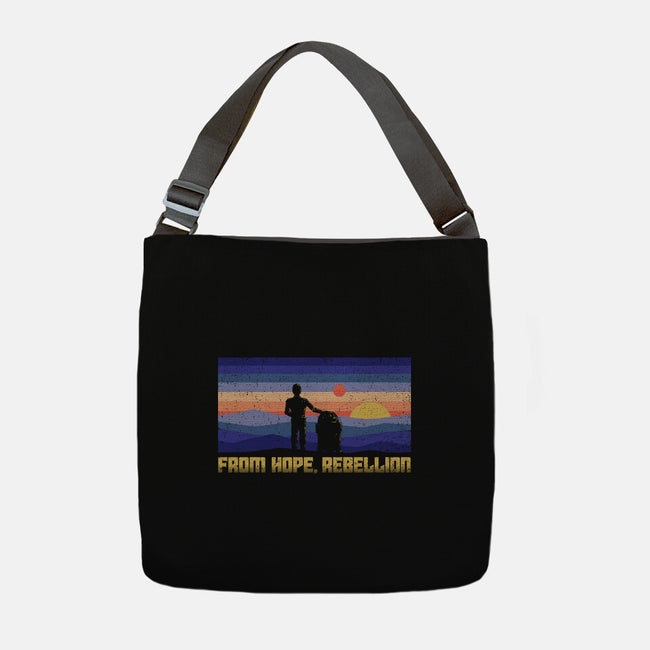 From Hope Rebellion-None-Adjustable Tote-Bag-kg07