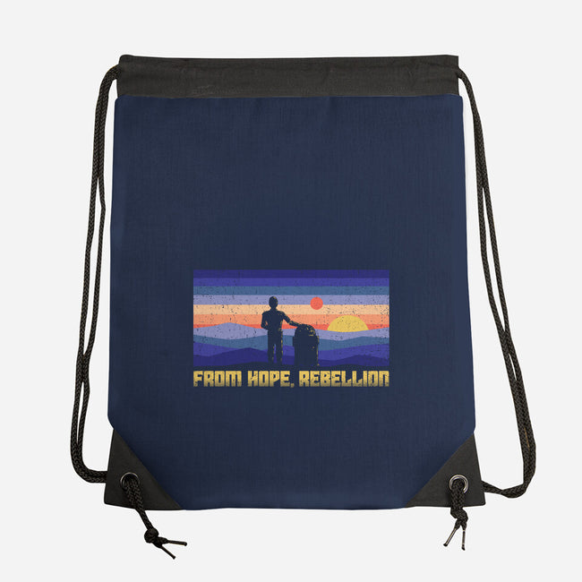 From Hope Rebellion-None-Drawstring-Bag-kg07