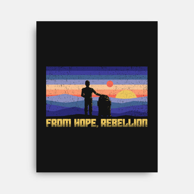 From Hope Rebellion-None-Stretched-Canvas-kg07