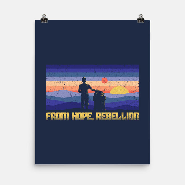 From Hope Rebellion-None-Matte-Poster-kg07